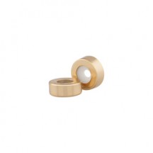 GOLD CORE BANGLE SPACERS (PACK OF 4)