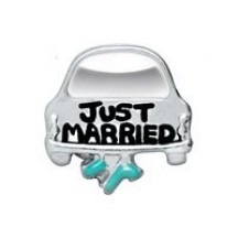 JUST MARRIED CAR CHARM